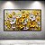 Quadro Decorativo Florais Flores Amarelas e Brancas em Alto Relevo 6455 - Imagem 2