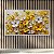 Quadro Decorativo Florais Flores Amarelas e Brancas em Alto Relevo 6455 - Imagem 4