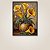Quadro Decorativo Florais Jarro com Flores Amarelas e Lavanda em Relevo 6518 - Imagem 5