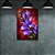 Quadro Decorativo Flores Roxas Abstratas em Fundo Vermelho e Laranja 6521 - Imagem 4
