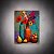 Quadro Decorativo Natureza Morta com Vasos Coloridos, Flores e Frutas 6510 - Imagem 5