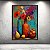 Quadro Decorativo Natureza Morta com Vasos Coloridos, Flores e Frutas 6510 - Imagem 3