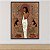 Quadro Decorativo Deusa Egípcia com Vestido Branco e Arte Histórica 6466 - Imagem 4
