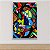 Quadro Decorativo Mulher Abstrata Colorida Pop Art Geométrica 6471 - Imagem 2