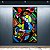 Quadro Decorativo Mulher Abstrata Colorida Pop Art Geométrica 6471 - Imagem 4