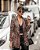 Maxi Blazer Animal Print Onça - Imagem 1