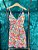 Vestido Curto Estampado Amarração - Imagem 2