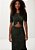 Vestido Midi Estampado com Cut e Detalhe Argola Verde - Imagem 7
