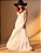 Vestido Longo Decote de Renda - Imagem 1