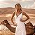 Vestido Longo Decote de Renda - Imagem 4
