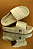 Chinelo Slide Gummy cor Bege - Imagem 2