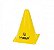 Cone de Agilidade 18cm - Amarelo - Imagem 1