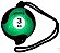 Medicine Ball 3kg (com corda) - Imagem 1