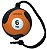 Medicine Ball 6kg (com corda) - Imagem 1