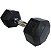 Halter Sextavado Injetado com Pegada Cromada 10kg - Imagem 1