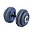 Dumbbell Injetado com Pegada Emborrachada 22kg - Imagem 2