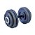 Dumbbell Injetado com Pegada Emborrachada 42kg - Imagem 1