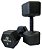 Dumbbell Monobloco Sextavado Injetado - Pegada Injetada 24kg - Imagem 1