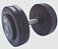 Dumbbell Dúctil C/ Pegada Inox 26kg - Imagem 1