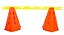 Kit Cone Agilidade com 2 unid e 1 Barreira Acte - Imagem 1