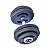 Dumbbell Injetado Pegada Cromada 6kg - Imagem 2