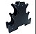 Suporte para Halter em Plastico ABS - 3 Pares Zstorm - Imagem 1