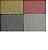 Piso Drenante 100x100 (Cinza, Verde, Azula, Terracota) RCV - Imagem 1