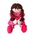 Boneca de Pano Vestido Pink Florido - Imagem 3