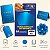 Papel Lamicote Azul A4 250g 10fls - Imagem 5