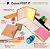 Capas para post-it 76x76mm, lombada 1cm, 10 conjuntos. - Imagem 2