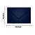 ENVELOPE SCRITY 160X235 CONVITE AZUL ESCURO 80 g/m2 - Imagem 1