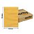 ENVELOPE SCRITY 229X324 SACO KRAFT OURO 80G C/100 - Imagem 1