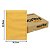 ENVELOPE SCRITY 162X229 SACO KRAFT OURO 80G C/100 - Imagem 1