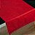 Caminho de Mesa 1,40cm x 40cm - Suede Vermelho com Gripir - Imagem 4