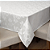 Toalha de Mesa 2,20 X 2,20 - 8 Lugares Jacquard Branca - Imagem 1