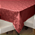 Toalha de Mesa 2,20 X 1,45 - 6 Lugares Jacquard Vermelho - Imagem 1