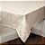 Toalha de Mesa 2,20 X 1,45 - 6 Lugares Jacquard Palha - Imagem 1