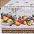 Caminho de Mesa /Trilho 1,45m x 38cm- Frutas Com Laise - Imagem 1