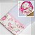 ARTESANATO DIY - KIT PARA PANO DE PRATO FLOWER PINK - Imagem 1