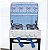 Cortina Forno + Capa P/ Tampa Fogão 5 e 6 Bocas - Laço Azul - Imagem 1