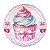 CAPA P/ SOUSPLAT - MESA POSTA -CAPA AVULSA -COLEÇÃO CUPCAKE - Imagem 1