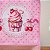 Kit Decoração Para Fogão 04 Bocas Estampa Cupcake  Digital - Imagem 4