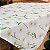 Toalha de Chá Quadrada 0,60cm x 0,60cm - Estampa Margaridas Branca - Imagem 2