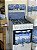 Kit Decoração Para Fogão 04 Bocas Estampa Digital Hortênsia - Imagem 1