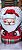 Capa P/ Botijão de Gás Decoração Natal -Digital Estampa Noel Vermelho -Lançamento! - Imagem 3