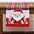 Caminho  P/ Decoração Mesa  De Natal 1,30m x 40cm -Papai Noel Vermelho - Imagem 1
