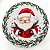 CAPA P/ SOUSPLAT MESA POSTA DECORAÇÃO NATAL- COLEÇÃO PAPAI NOEL - Imagem 1