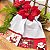 01 Pano de Prato Cozinha  C/Barrado Digital -Coleção Natal Papai Noel - Imagem 1