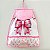 Puxa Saco/Guarda Sacolas -Coleção Estampa Digital Laço de Natal Rosa - Imagem 1