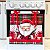 Cortina Para Forno P/Fogão 4 Bocas Decoração Natal - Papai Noel Vermelho - Imagem 1